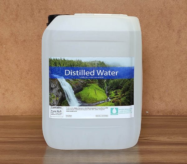 10 litres distilled water