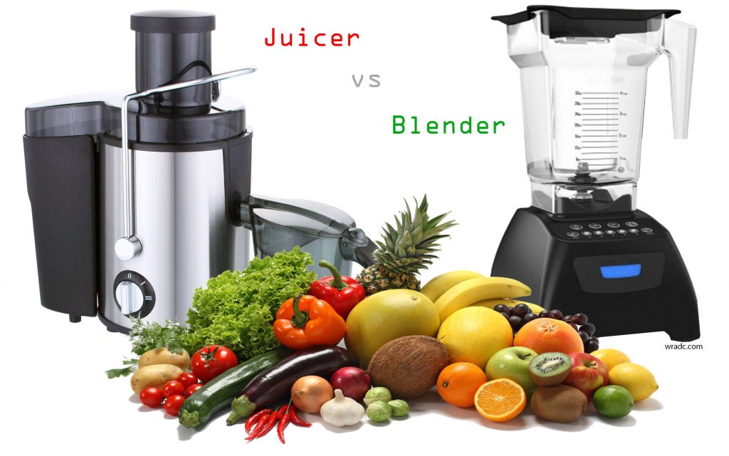 Juicer vs blender Water research and development consultancy WRADC