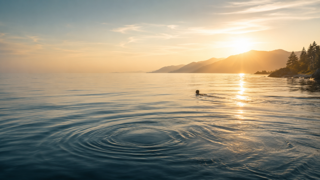 tranquil sea